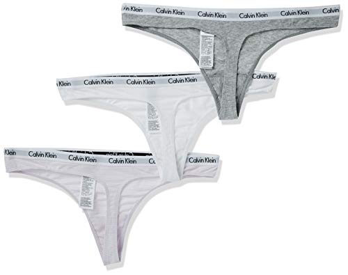 Calvin Klein Women's Cotton Stretch Thong Panties, 3 Pack