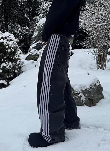 Baggy Jeans Wide Leg Oversized,Y2K Skater Streetwear