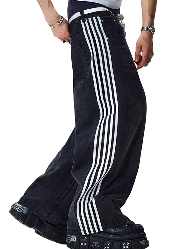 Baggy Jeans Wide Leg Oversized,Y2K Skater Streetwear