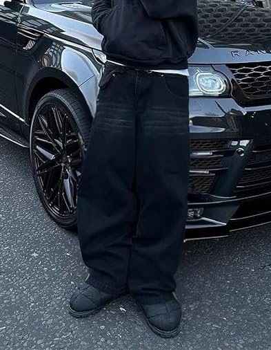 Baggy Jeans Wide Leg Oversized,Y2K Skater Streetwear