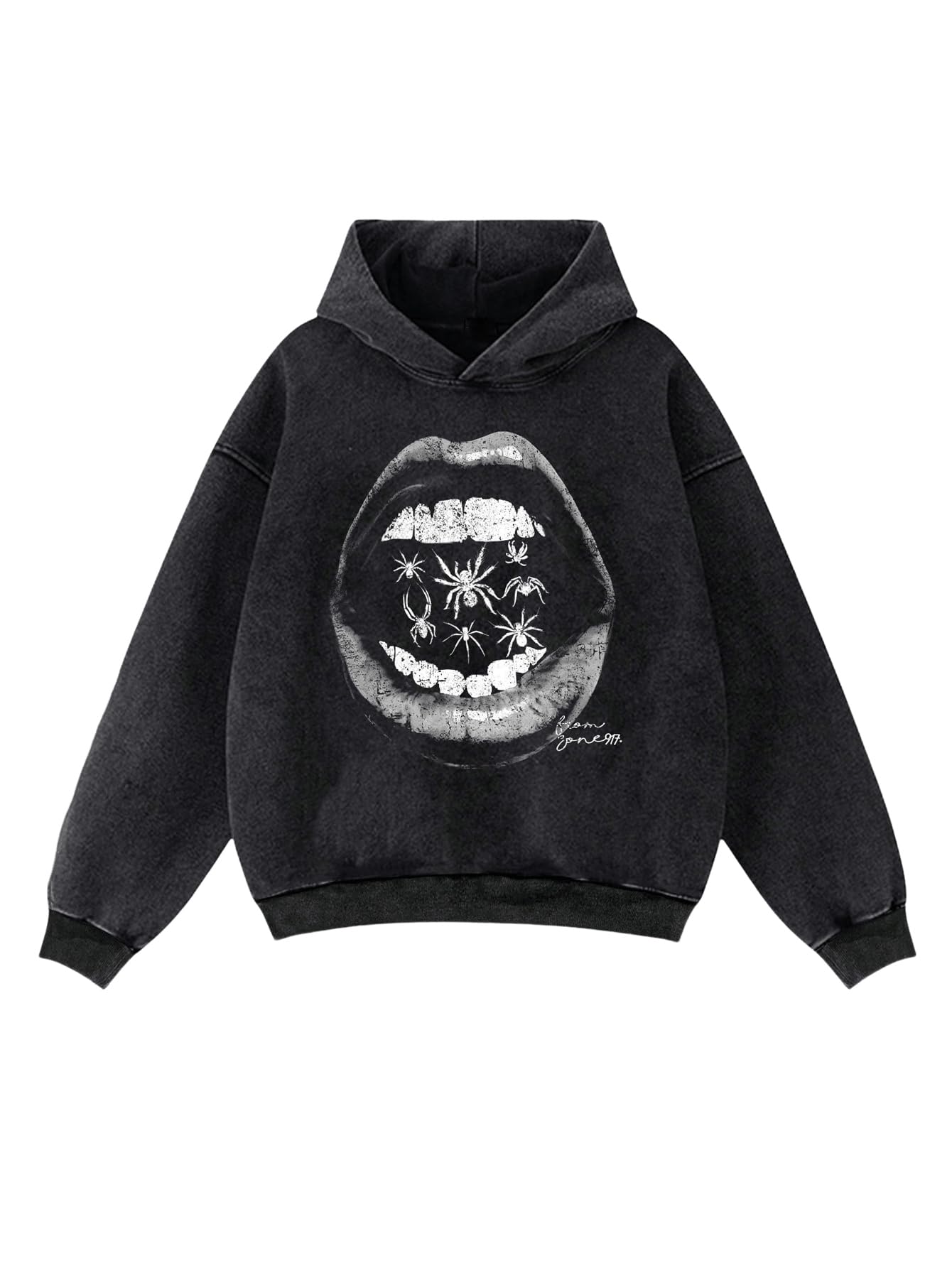 unisex Hoodie Oversized Long Sleeve Streetwear