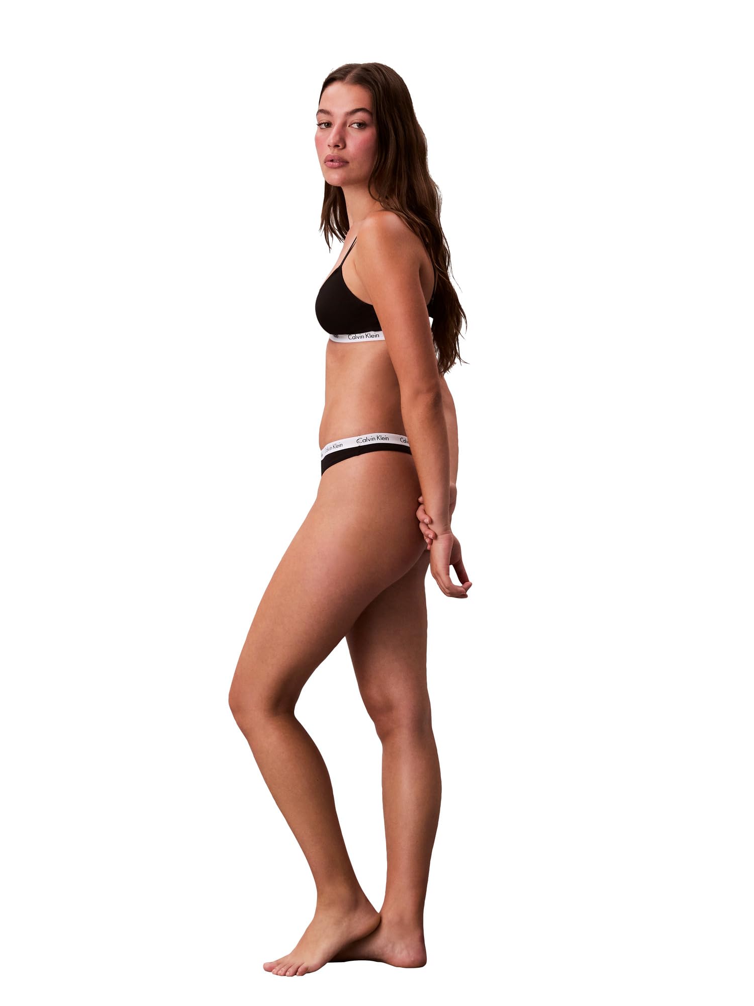 Calvin Klein Women's Cotton Stretch Thong Panties, 3 Pack