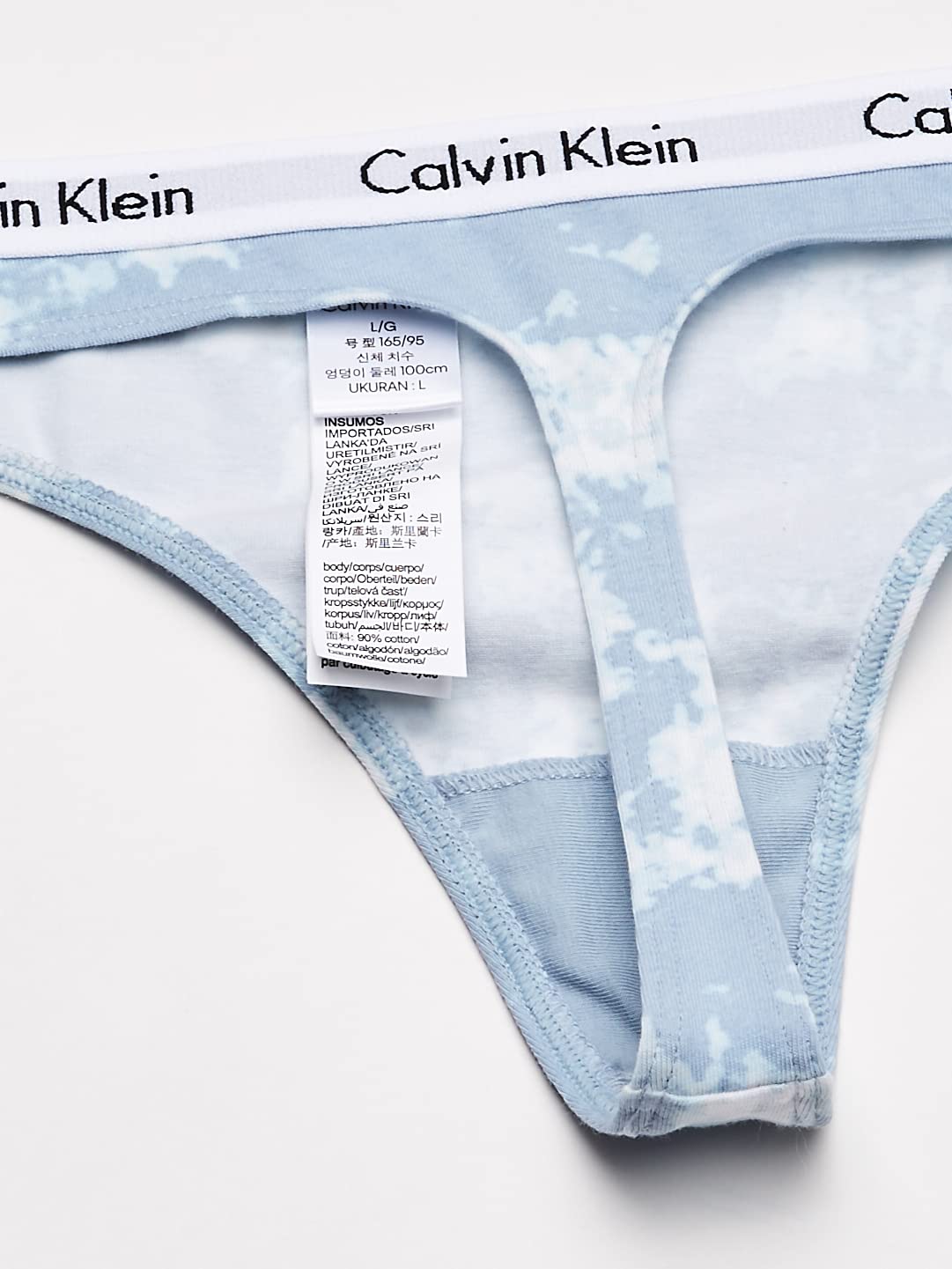 Calvin Klein Women's Cotton Stretch Thong Panties, 3 Pack