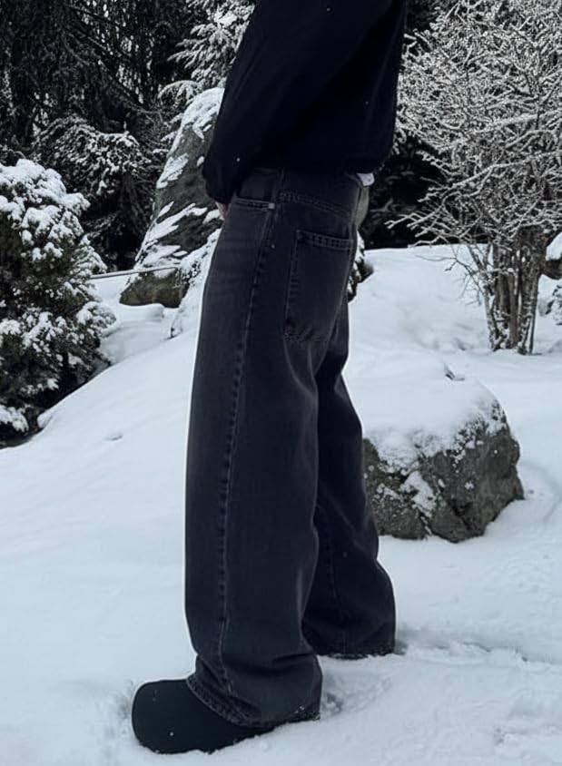 Baggy Jeans Wide Leg Oversized,Y2K Skater Streetwear