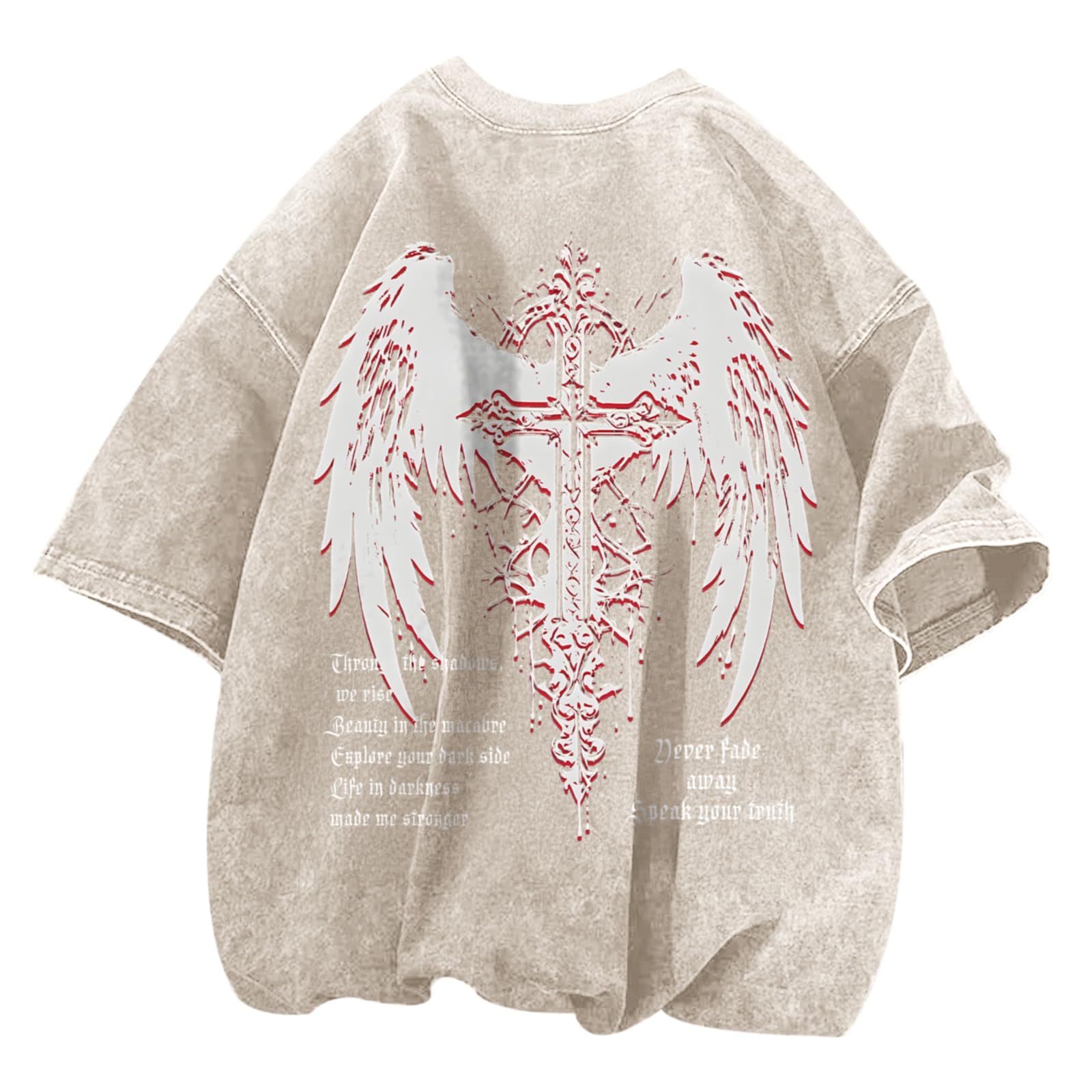 Grunge Streetwear Oversized Tshirts