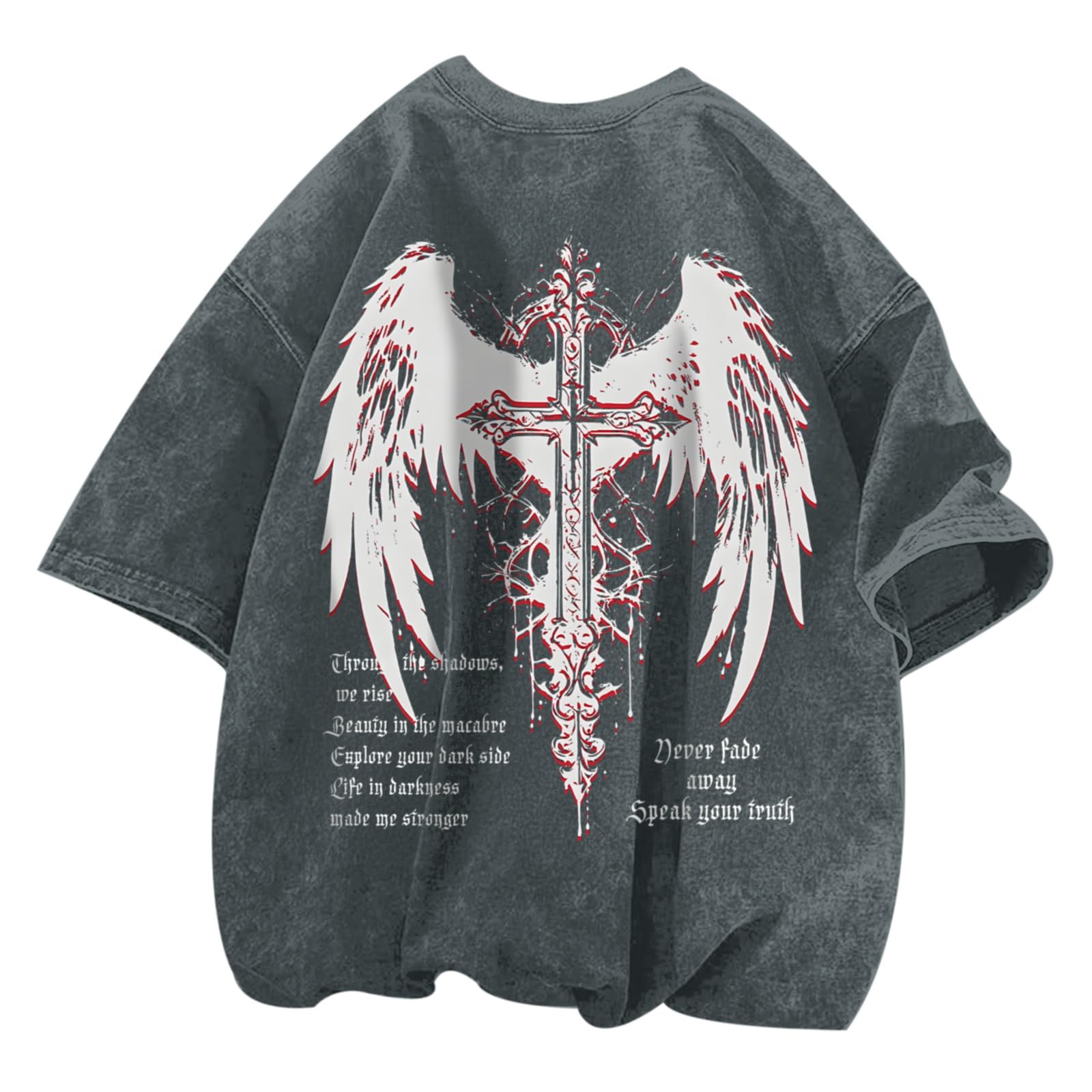 Grunge Streetwear Oversized Tshirts