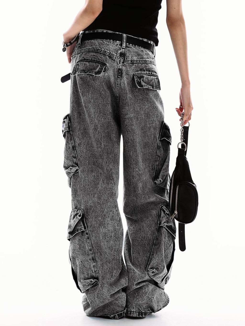 unisex baggy Boyfriends Hip Hop 90s Vintage Baggy Jeans Loose Denim Pants Mid-Low Waist Jeans