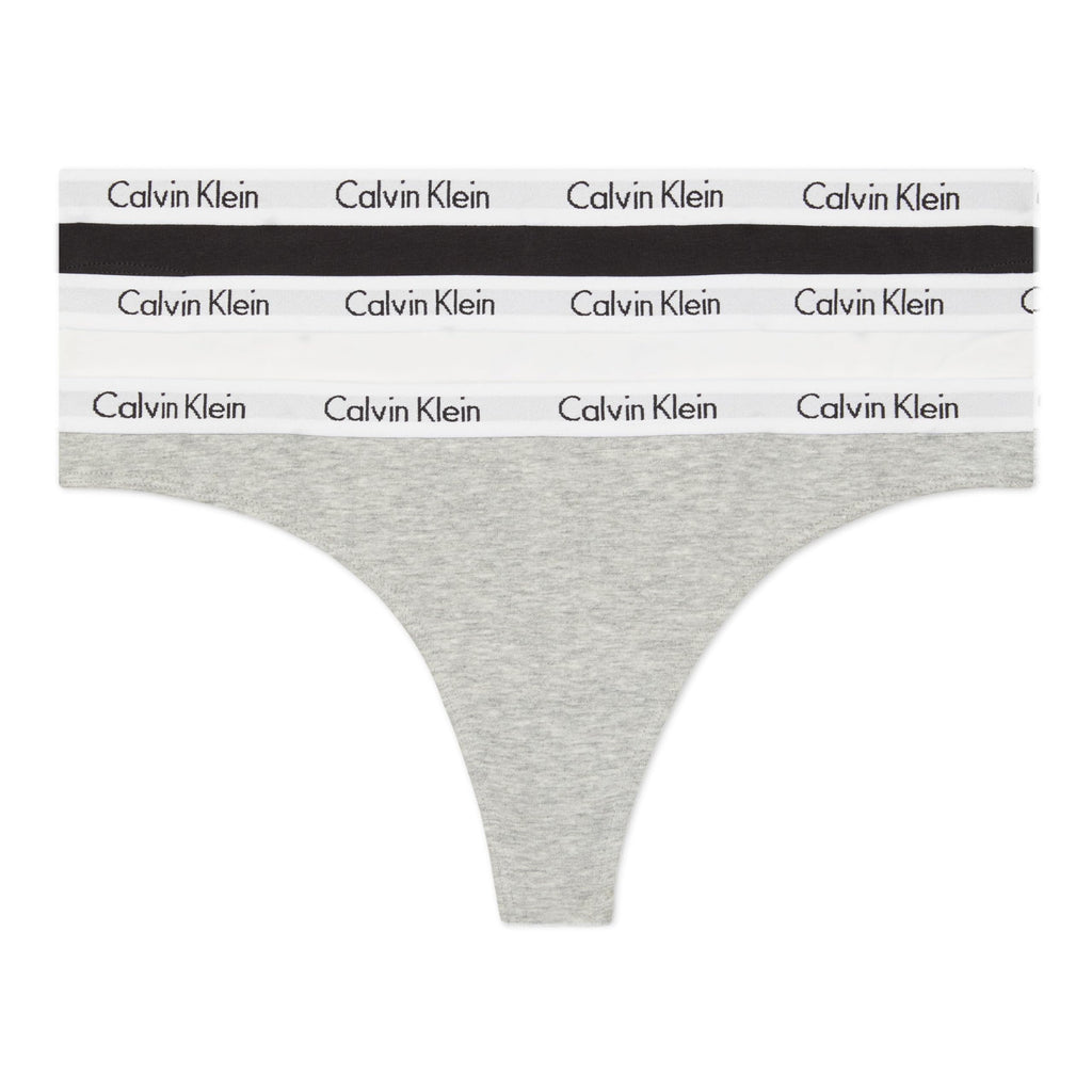 Calvin Klein Women's Cotton Stretch Thong Panties, 3 Pack