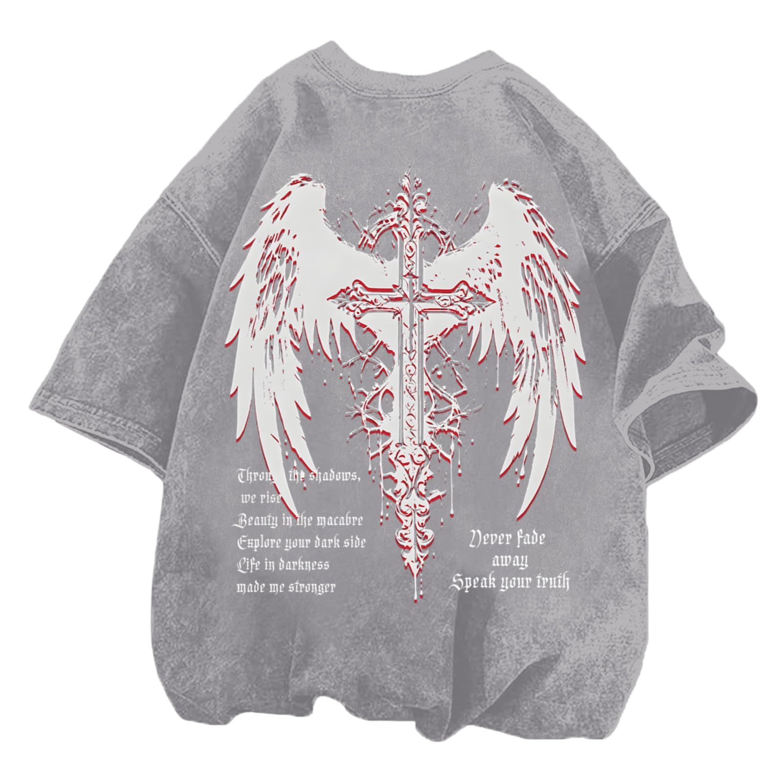 Grunge Streetwear Oversized Tshirts