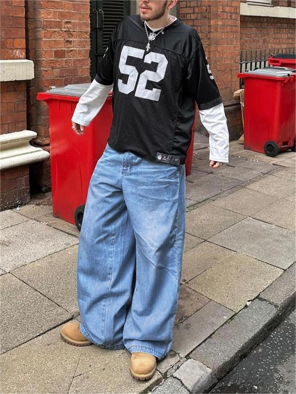 Baggy Jeans Wide Leg Oversized,Y2K Skater Streetwear