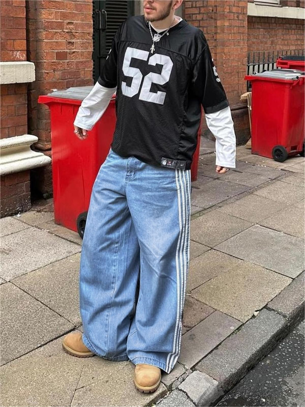 Baggy Jeans Wide Leg Oversized,Y2K Skater Streetwear