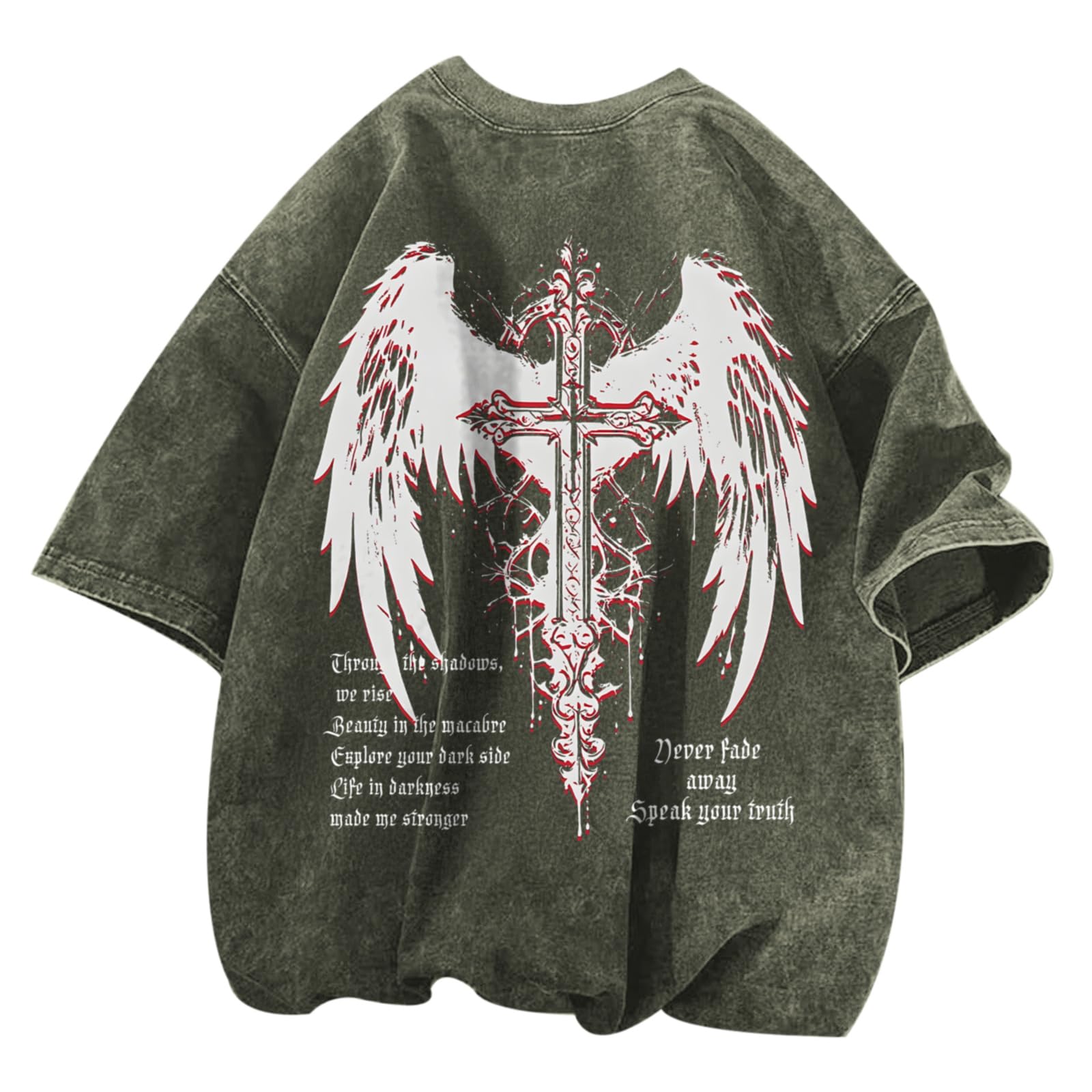 Grunge Streetwear Oversized Tshirts