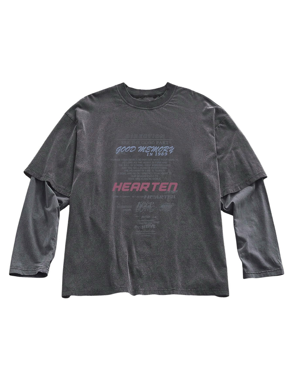 Men's Long Sleeve Shirts Y2K Oversized Streetwear