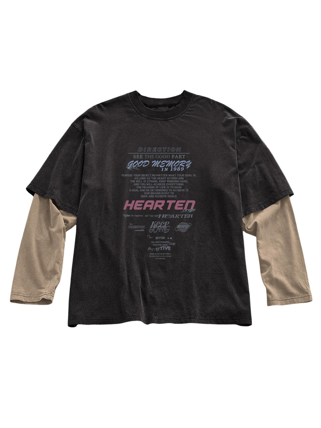 Men's Long Sleeve Shirts Y2K Oversized Streetwear