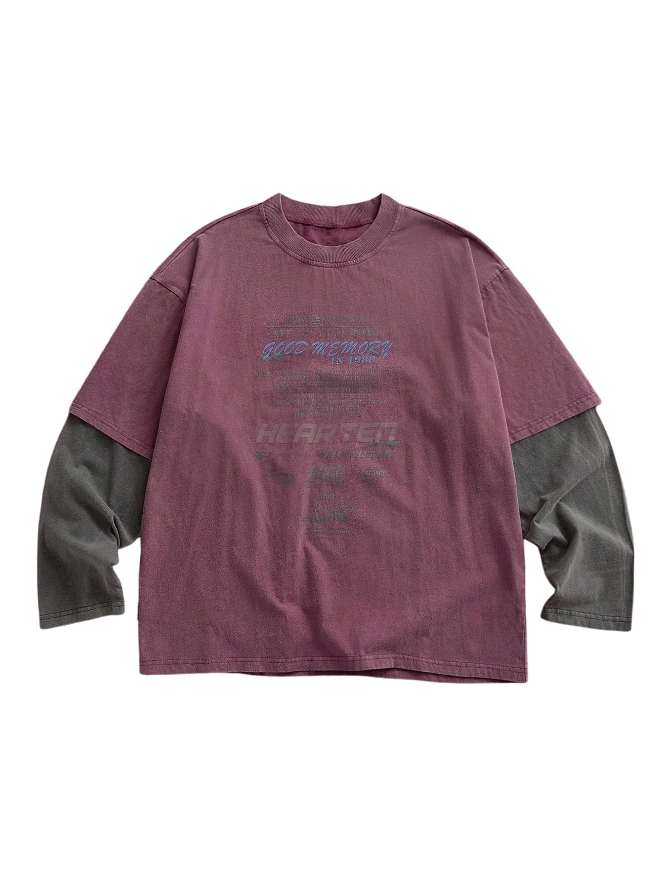 Men's Long Sleeve Shirts Y2K Oversized Streetwear