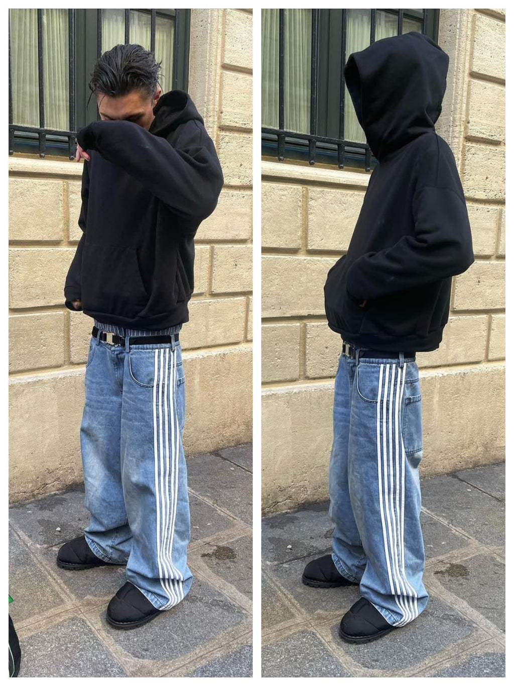 Baggy Jeans Wide Leg Oversized,Y2K Skater Streetwear