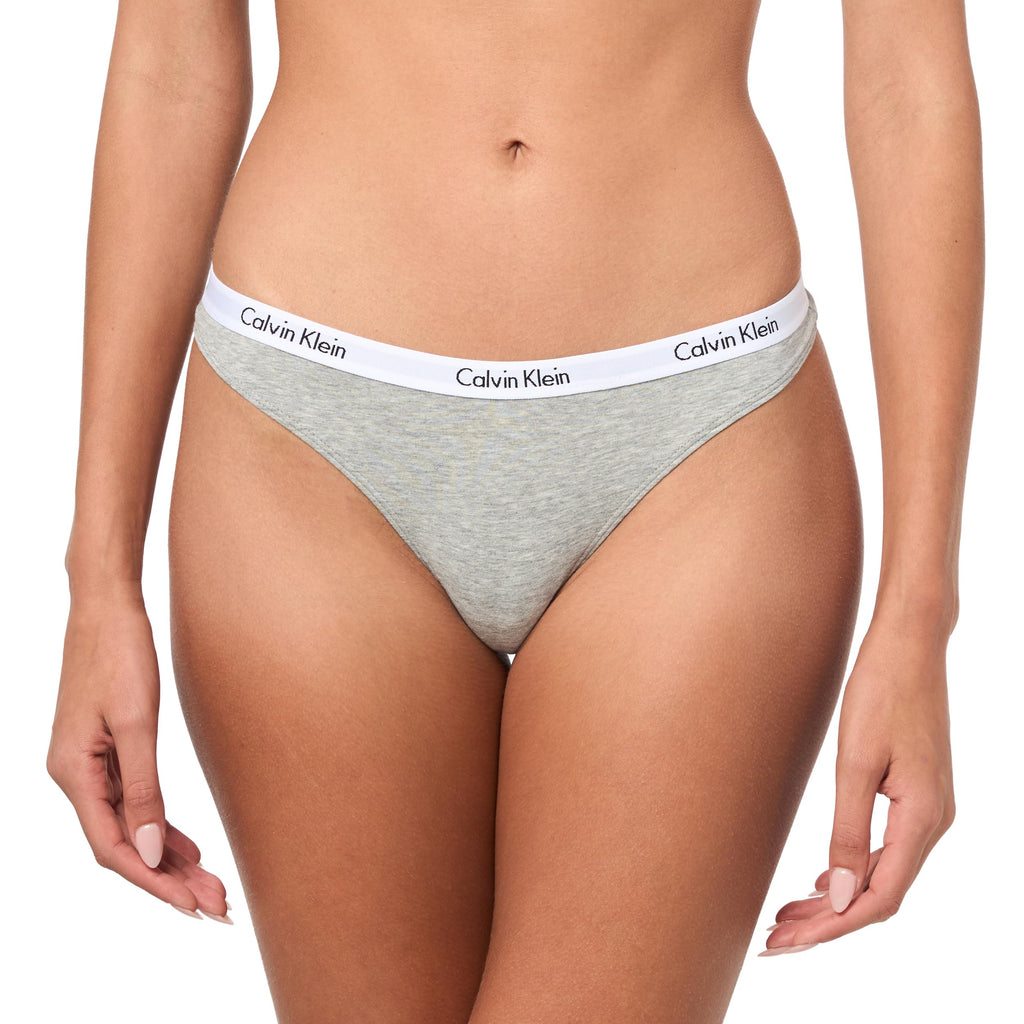 Calvin Klein Women's Cotton Stretch Thong Panties, 3 Pack
