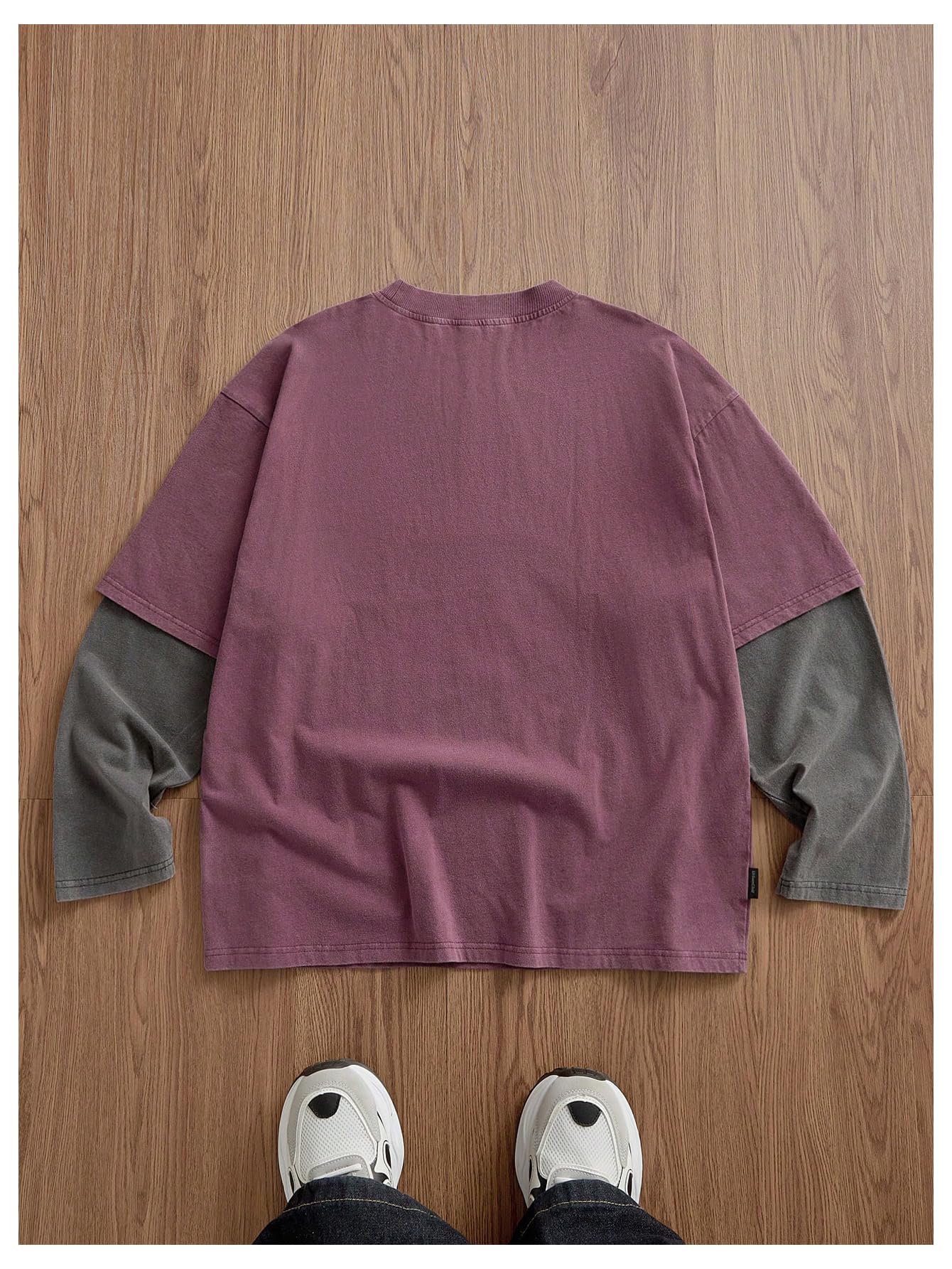 Men's Long Sleeve Shirts Y2K Oversized Streetwear